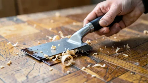 cykliniarka ręczna do drewna