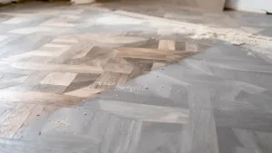 cyklinowanie parkietu na szaro