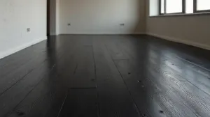 Czarne panele podłogowe