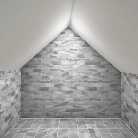 Czy można kłaść płytki na skosach