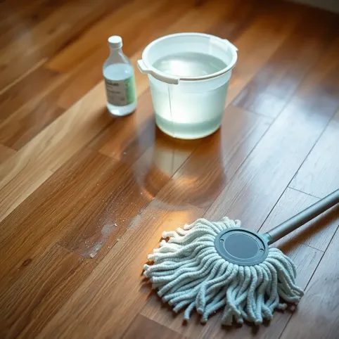 Czy można myć podłogę octem