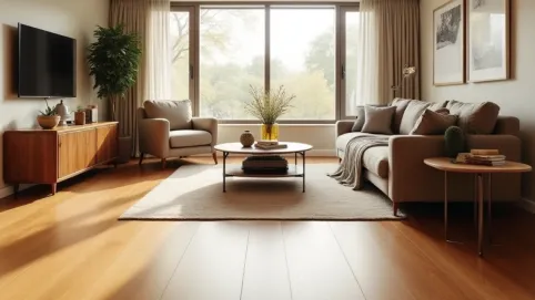 Czy panele winylowe nadają się do salonu