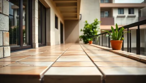 Czy płytki na balkonie są częścią wspólną