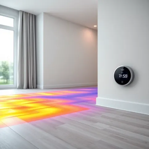 Czy samo ogrzewanie podłogowe wystarczy