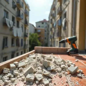 Czy spółdzielnia może skuć płytki na balkonie