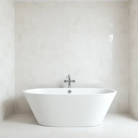 Czy za wanną kładzie się płytki