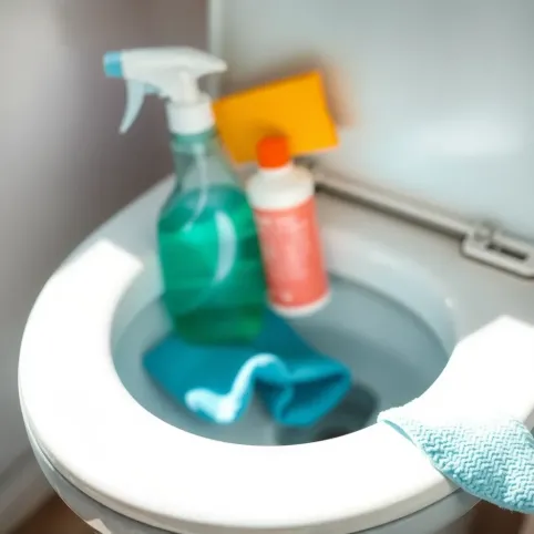 Czym myć deskę klozetową