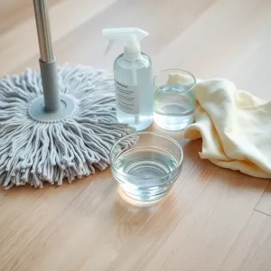 czym myć panele drewniane