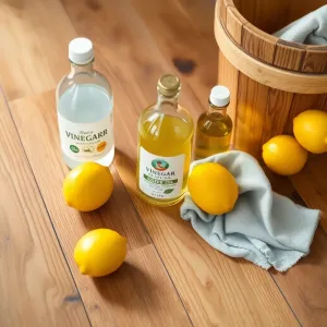 Czym myć podłogę drewnianą domowe sposoby