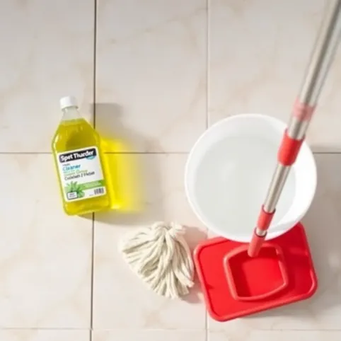 Czym myć podłogę z płytek