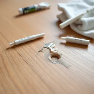 Czym naprawić panele podłogowe