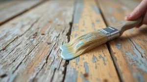 czym pomalować deski podłogowe