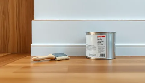 Czym pomalować drewniane listwy przypodłogowe