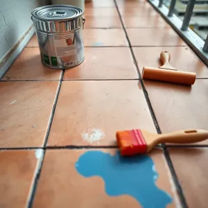 Czym pomalować płytki na balkonie