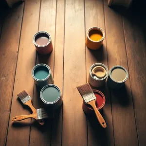 Czym pomalować starą podłogę drewnianą