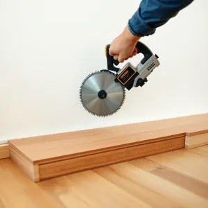 Czym przyciąć panele podłogowe przy ścianie