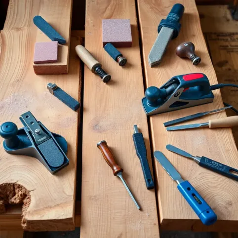 Czym szlifować deski z tartaku