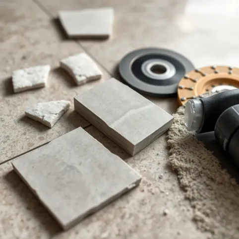 Czym szlifować płytki gresowe