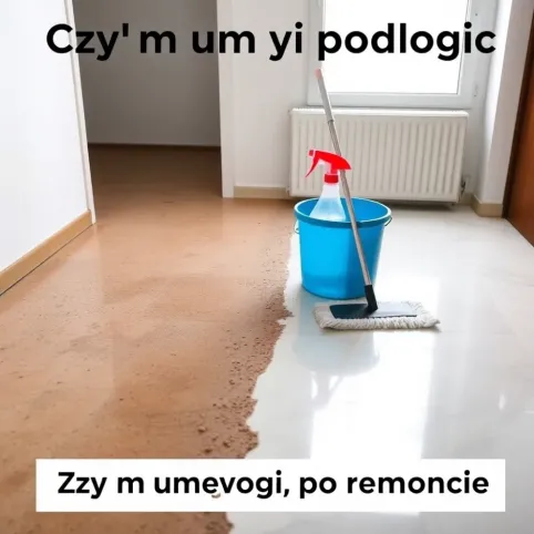 Czym umyć podłogę po remoncie