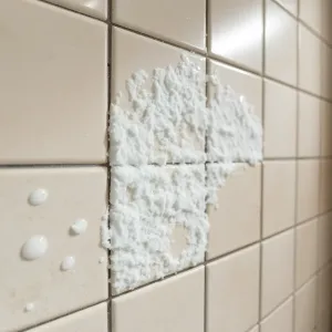 Czym usunąć osad z mydła na płytkach