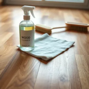 Czym wyczyścić drewnianą podłogę