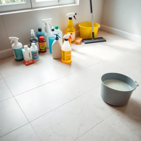 Czym wyczyścić płytki podłogowe po remoncie