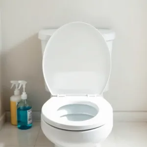 Czym wyczyścić żółtą deskę sedesową