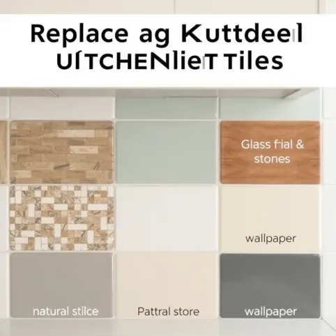 Czym zastąpić stare płytki w kuchni