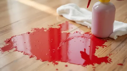 czym zmyc farbe z paneli