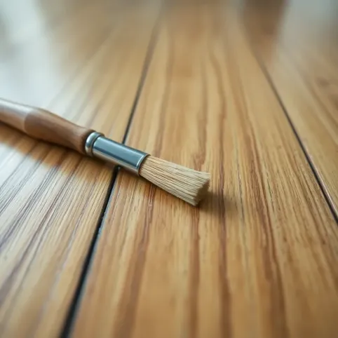 Czyszczenie podłogi szczotkowanej