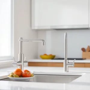 Deante Bateria kuchenna z wyciąganą wylewką