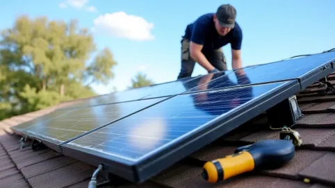 Demontaż paneli fotowoltaicznych