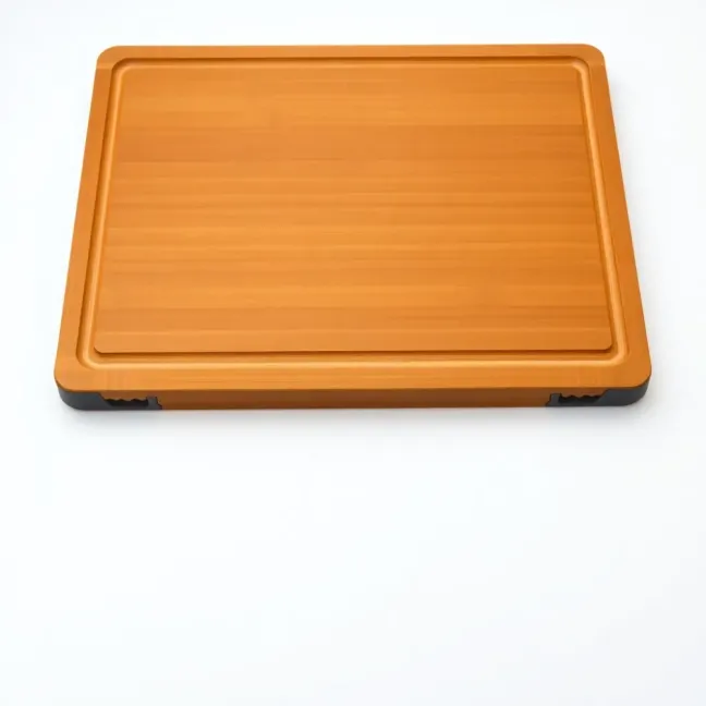 Deska do krojenia bambusowa z silikonem