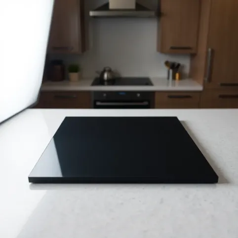 Deska do krojenia na blat Czarna