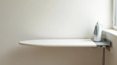 deska do prasowania na ścianie