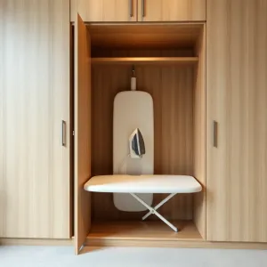 Deska do prasowania w szafie