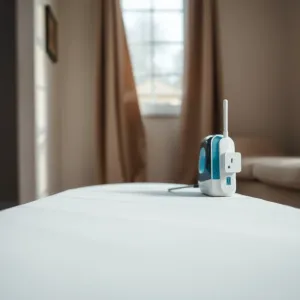 Deska do prasowania z gniazdkiem i antenka