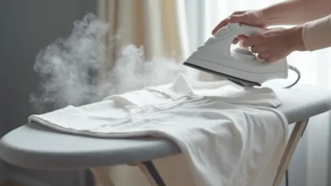 deska do prasowania z odprowadzeniem pary