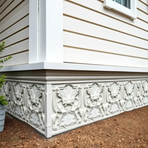 Deska elewacyjna na cokół