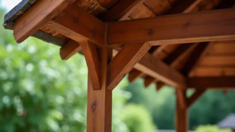 Deska na dach altany