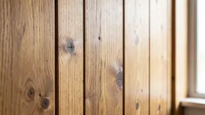 deska podłogowa na ścianę