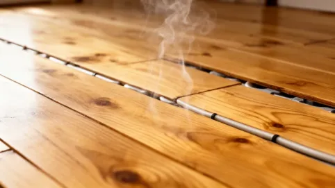 Deska sosnowa na ogrzewanie podłogowe