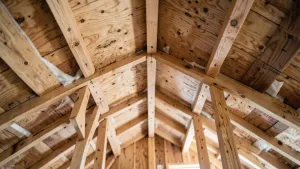 Deskowanie dachu od wewnątrz