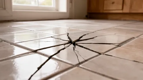 Dlaczego pękają płytki na podłodze