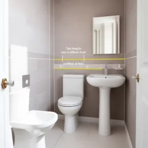 Do jakiej wysokości płytki w wc