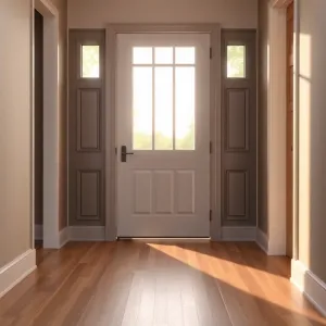 Drzwi zewnętrzne przed czy po podłogach