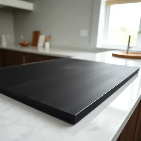 Duża Deska do krojenia na blat czarna