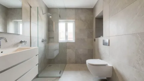 Duże płytki do łazienki