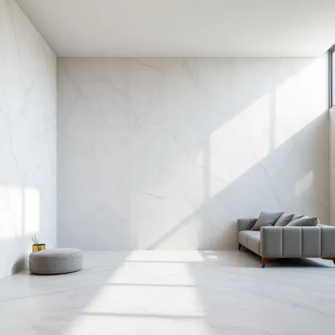 Duże płytki na ścianę do salonu