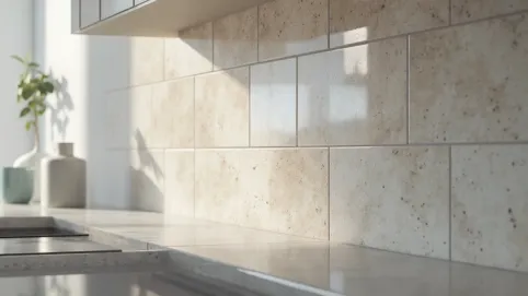 Duże płytki ścienne do kuchni